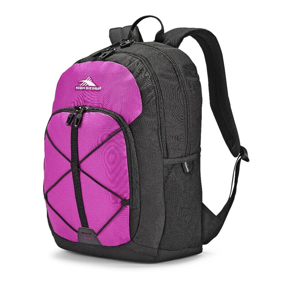 HIGH SIERRA Daio Backpack - Hyacinth & Black, 20" - NWT